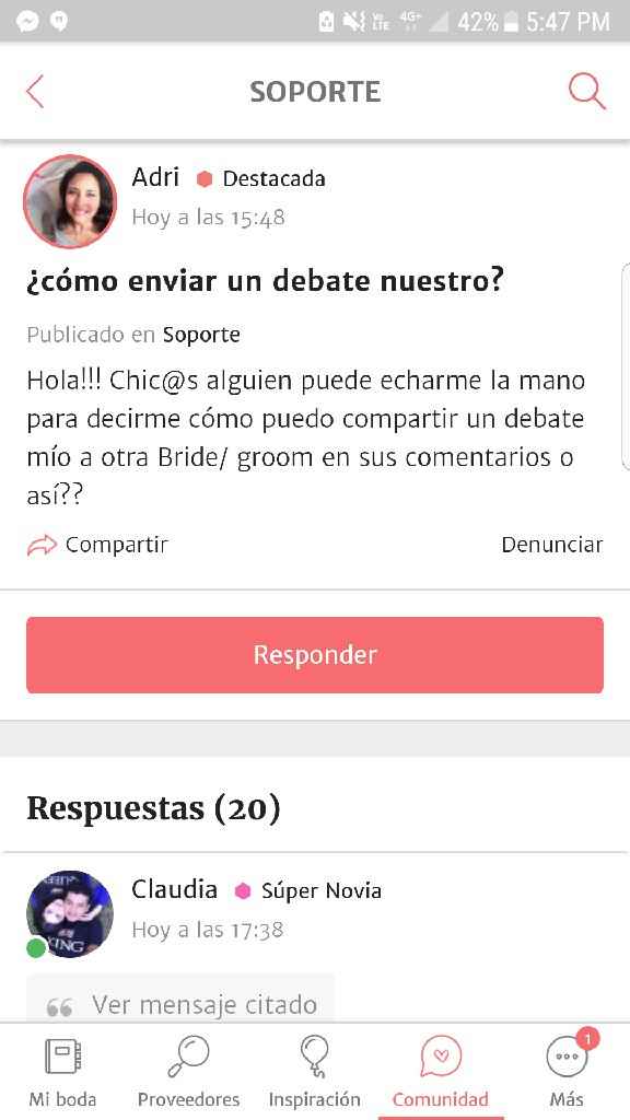 ¿cómo enviar un debate nuestro? - 1