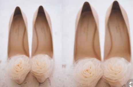 zapatillas con rosas
