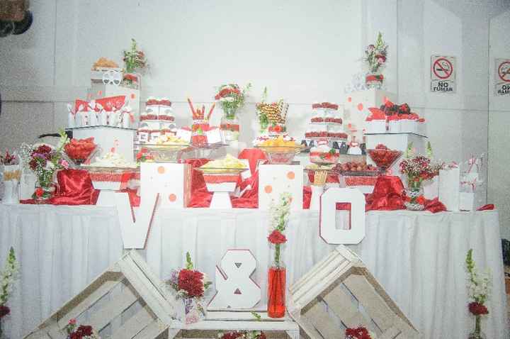 MESA DULCES