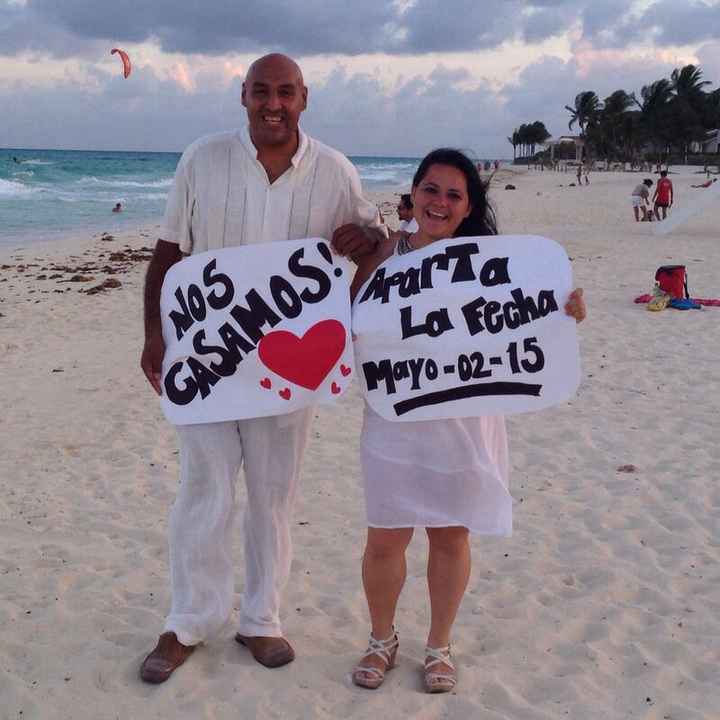 Mi save the date - 3