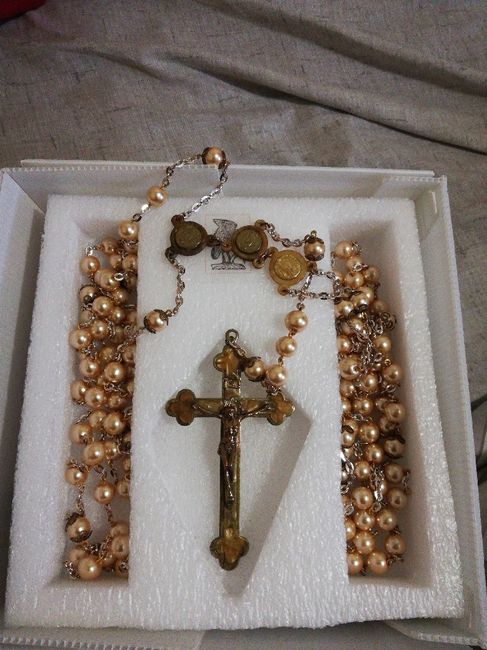 Lazo y arras de mis abuelitos - 1