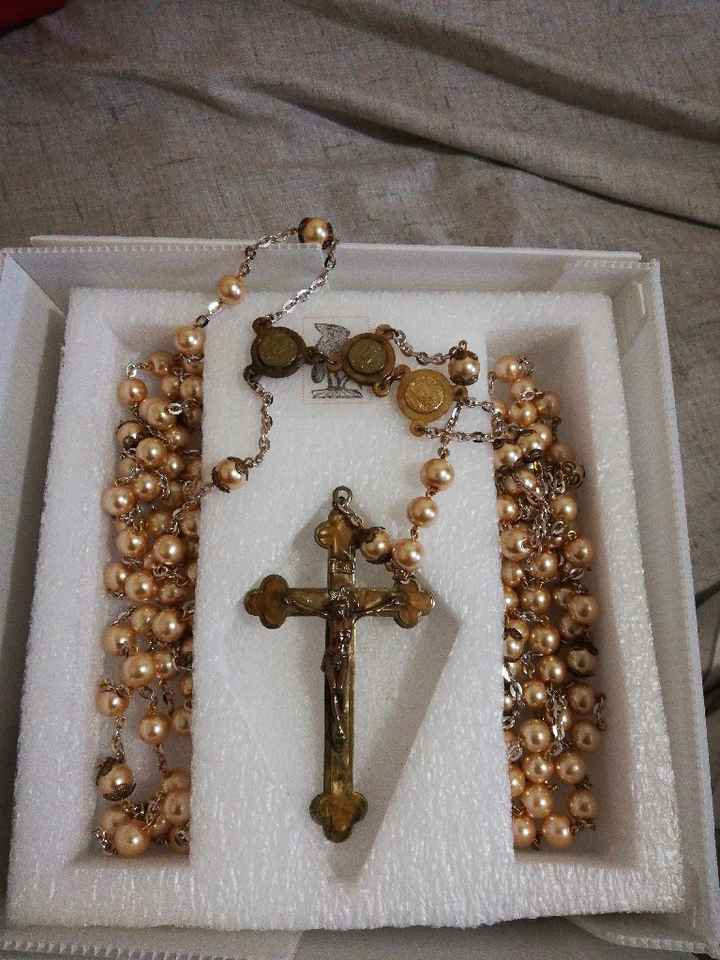 Lazo y arras de mis abuelitos - 1