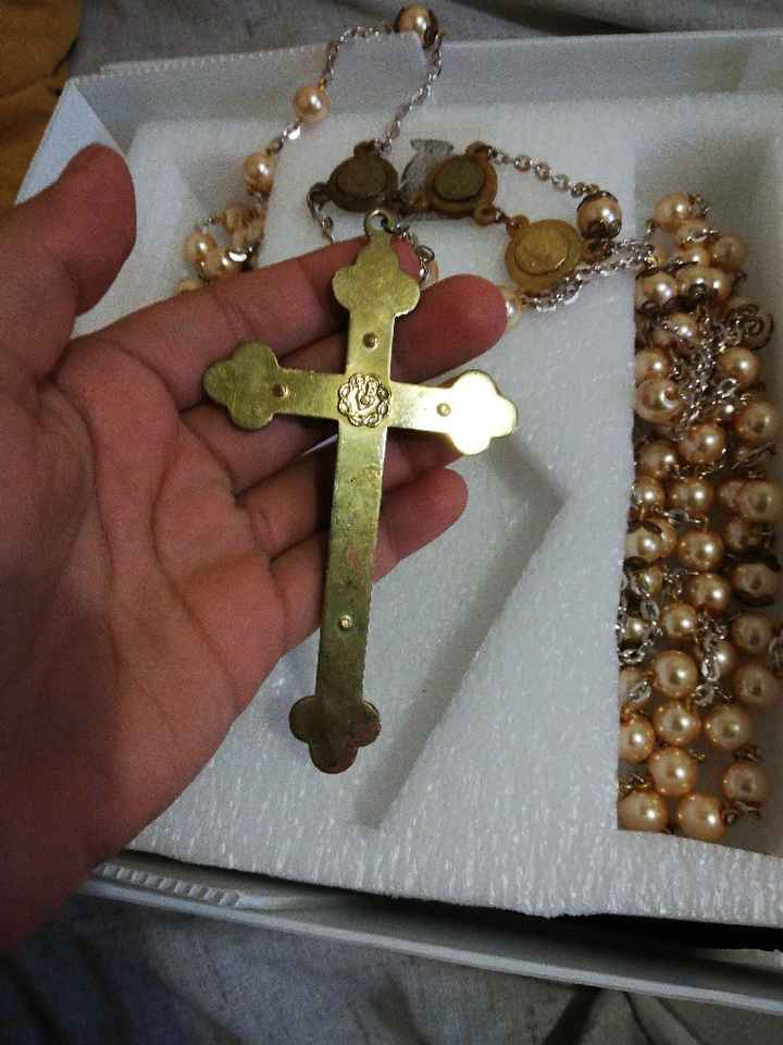 Lazo y arras de mis abuelitos - 2