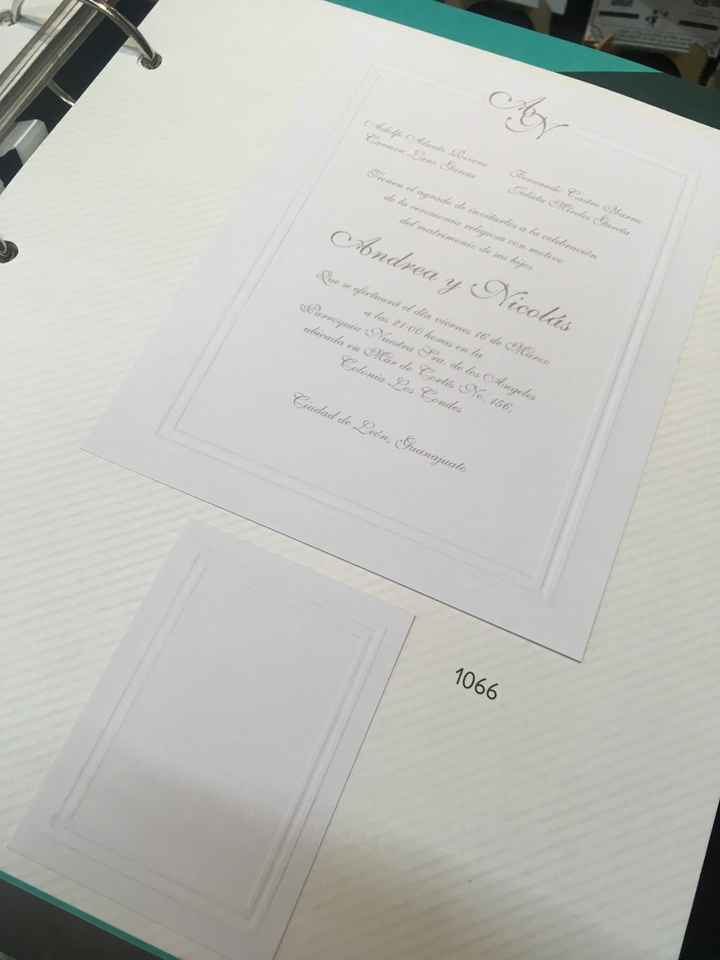 Ya tengo mis invitaciones - 1