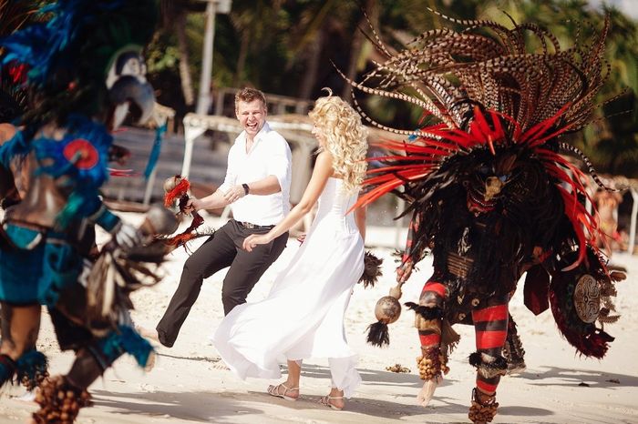 Wedding day in Tulum
