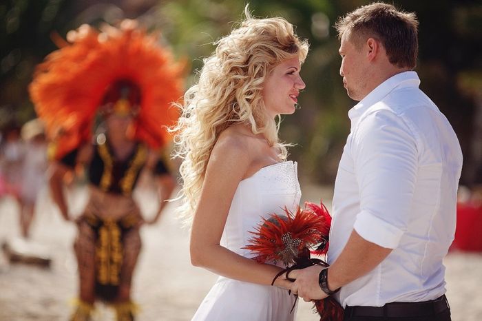 Wedding day in Tulum, Mexico