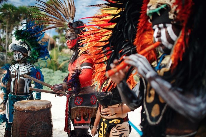 Wedding day in Tulum, Mexico