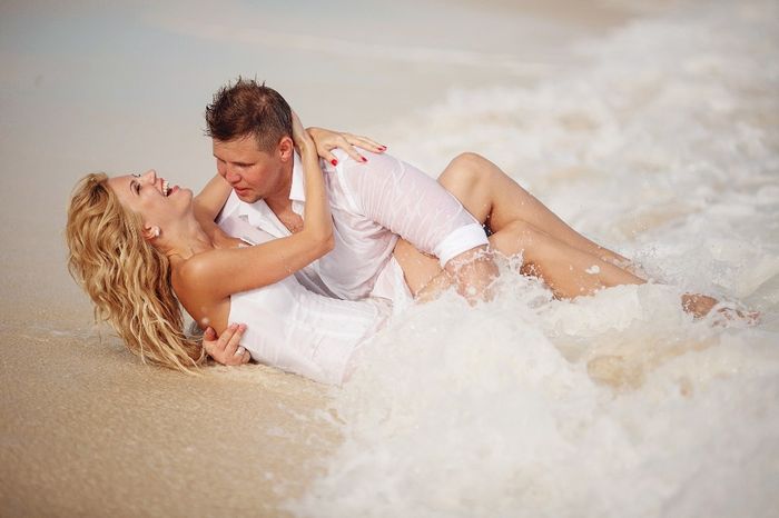 Wedding day in Tulum, Mexico