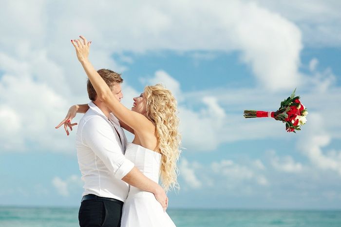 Wedding day in Tulum, Mexico