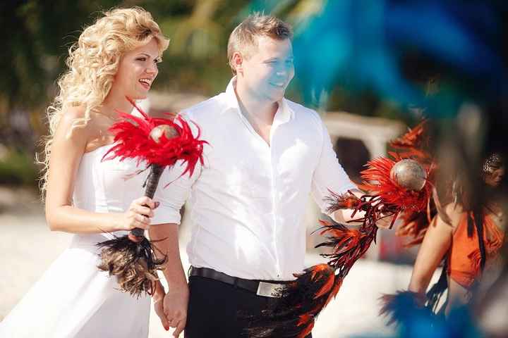 Wedding day in Tulum
