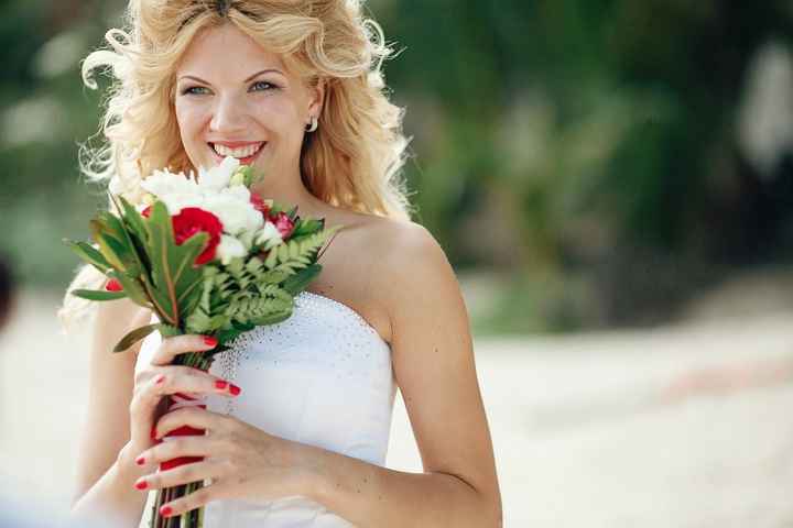 Wedding day in Tulum, Mexico