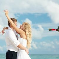 Wedding day in Tulum, Mexico