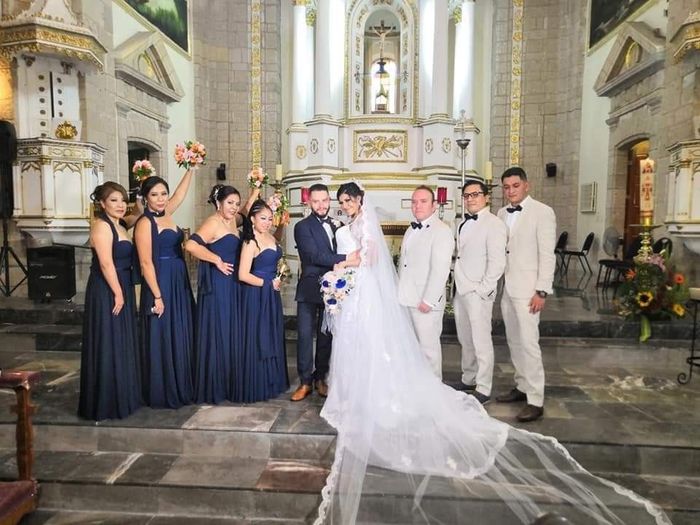 Lo logramos, nuestra boda este fin de semana pasado. 2