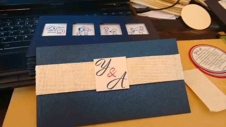  Por fin terminamos las invitaciones!!! - 1