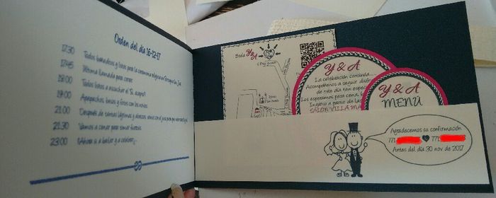  Por fin terminamos las invitaciones!!! - 2