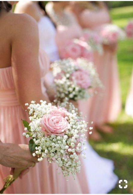 Flor nube en las bodas - 1