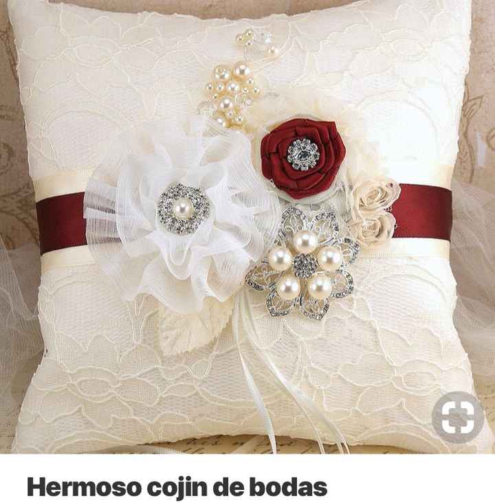 Cojines de Novios y argollas - 15