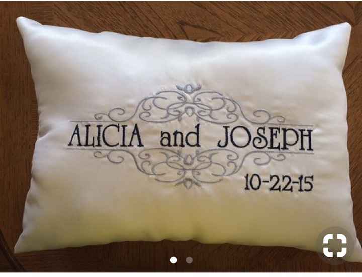 Cojines de Novios y argollas - 21