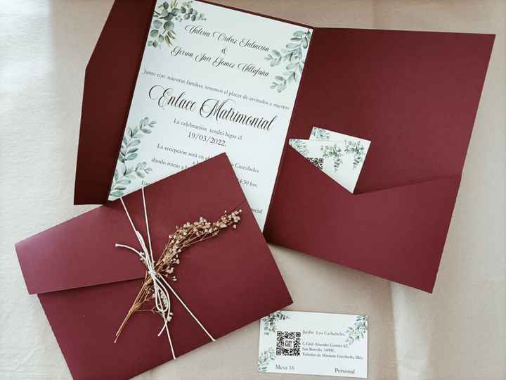 Invitaciones. - 1