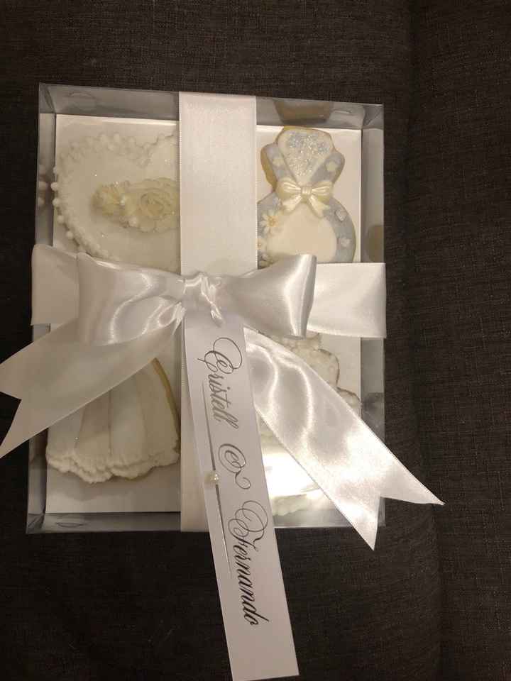 Galletas decoradas para mis padrinos . - 1