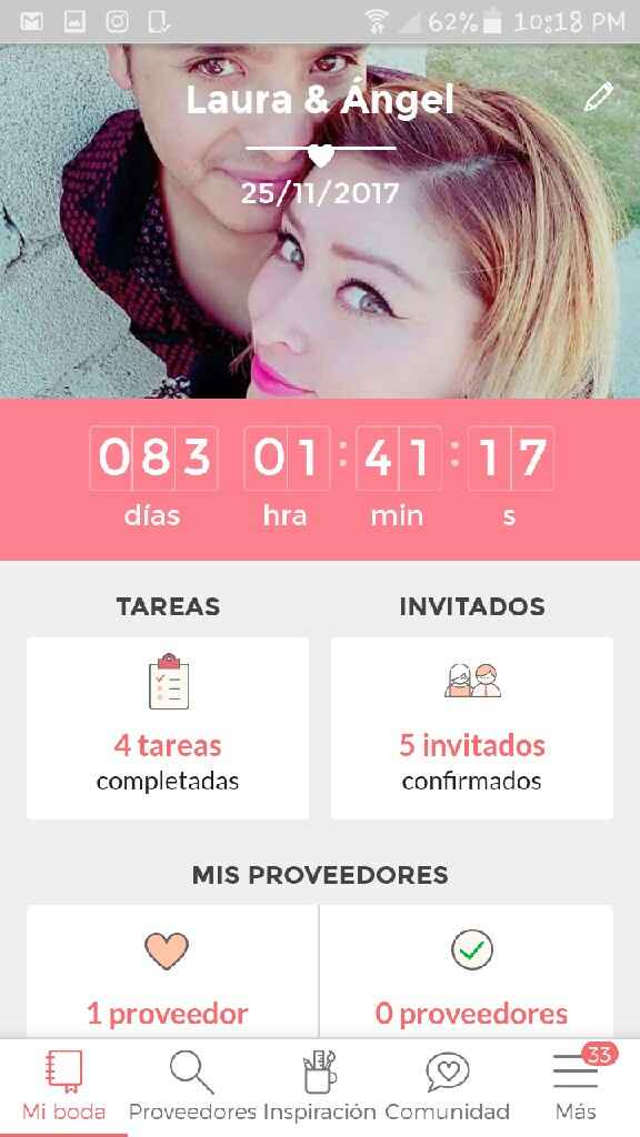  Cuanto tiempo falta para su gran día 😍😍😍 - 1