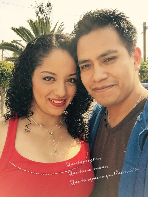 Fotos con sus prometidos - 1