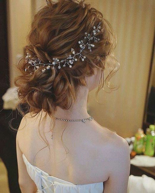 Les traje una a ideas de peinados pss el gran dia😙💋❤ - 1