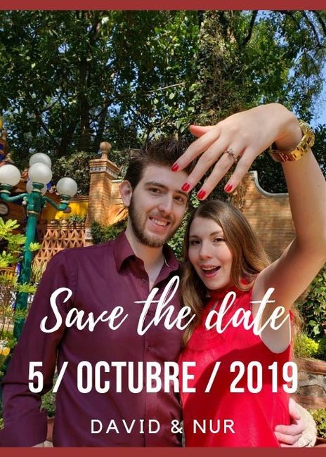 Save the date 💍 1