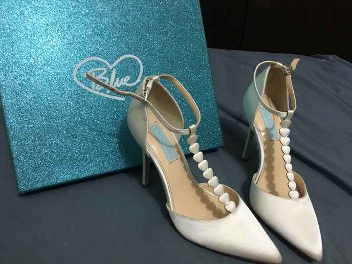 Zapatillas para el gran dia.. listos!!! - 2