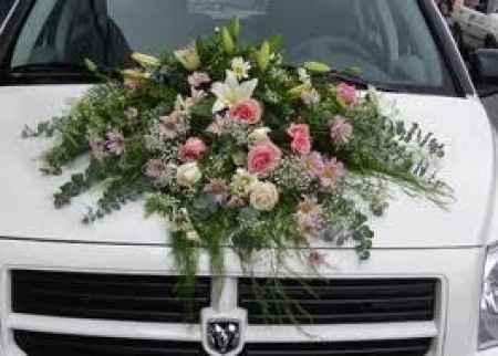 Flores naturales para auto