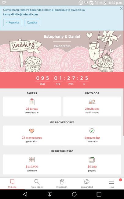 ¿Cuánto falta para que se casen? - 1