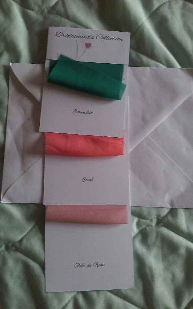 Eleccion de color de Vestidos de damas - 3