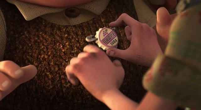 Up! Ellie bottle cap