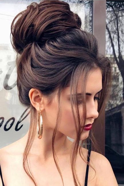 4 peinados recogidos altos para la novia 5