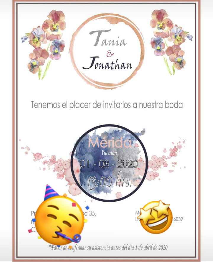 Invitación digitales diy - 1