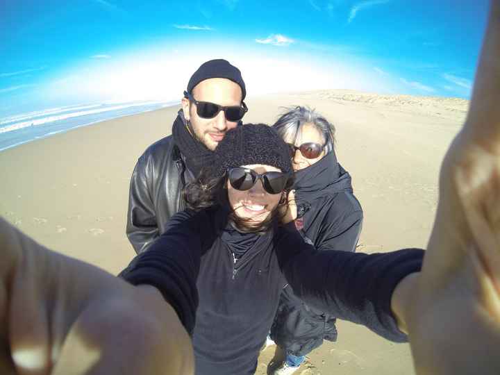 Avec Flo à Cap Ferret