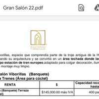 Costo Hacienda viborillas - 1