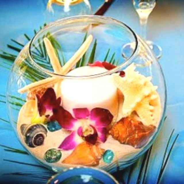 Centros de mesa - Boda en la playa - 5