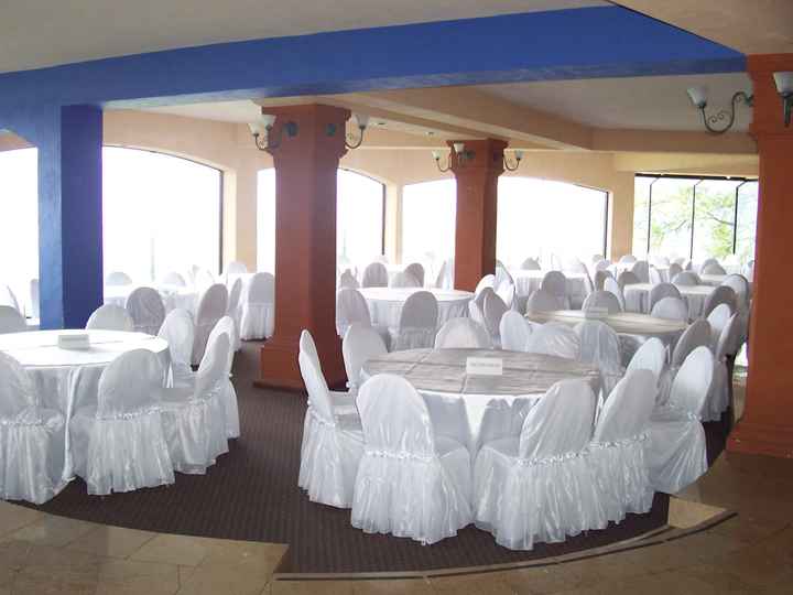 boda en el area del restaurante