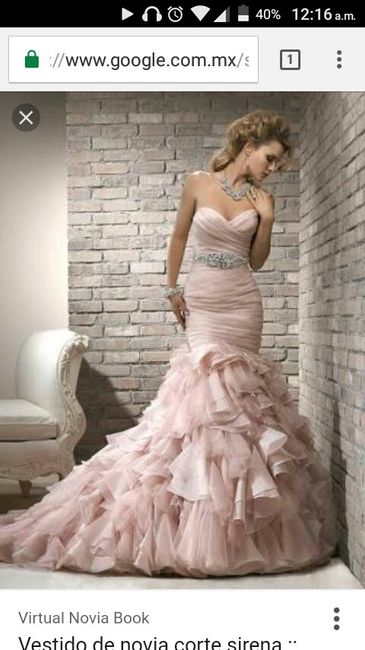 Y si no quiero que me vestido sea blanco!? - 1