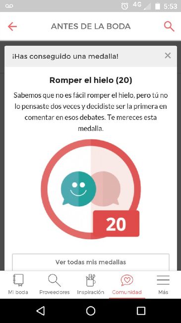 Novia rompehielos 😋 - 2