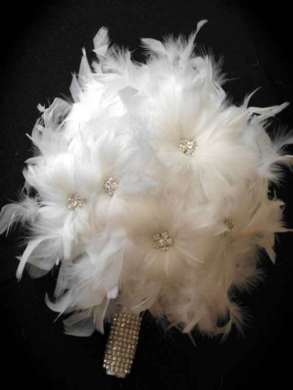 bouquete plumas
