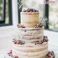Pasteles con flores llamativas y Cake Hoops #tendencias2022 - 1