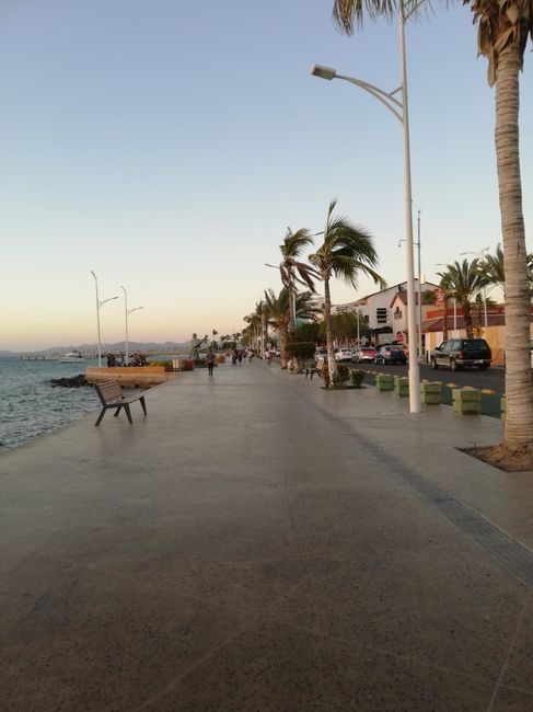 Malecón en La Paz