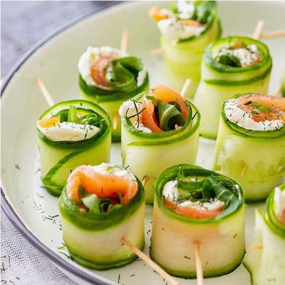 Canapes pepino