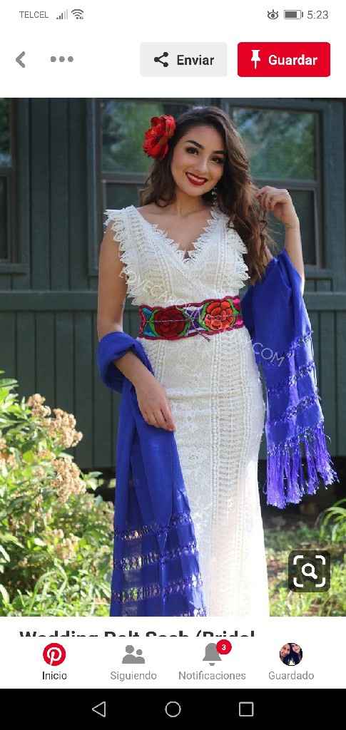 Vestido de novia mexicano - 1