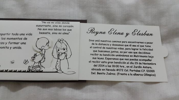 Y con ustedes mis invitaciones!  - 1