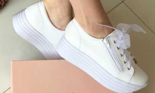 Tenis de novia: ¿qué nota le das? 4