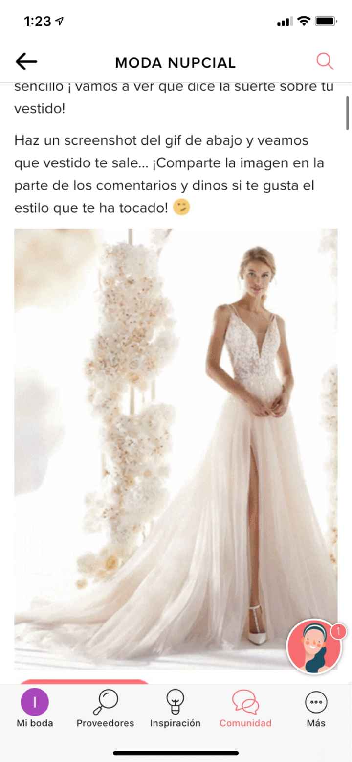 Haz screenshot y descubre tu vestido - 1
