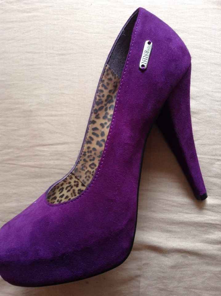 Zapatilla MORADA!!!!!
